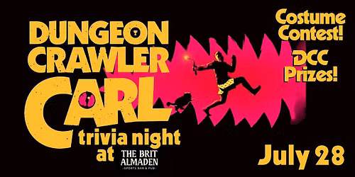 Dungeon Crawler Carl Trivia at the Brit Trivia Night!