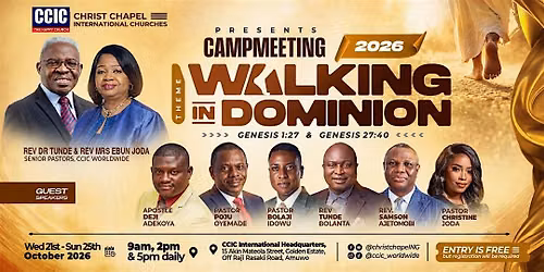 CCIC Campmeeting 2026