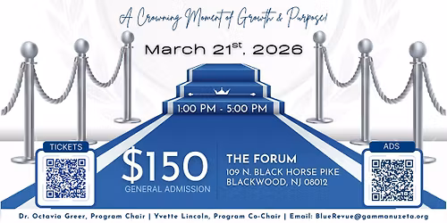 Miss Essence Blue Review Debutante Cotillion