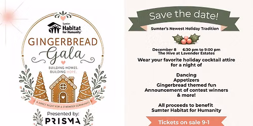 Gingerbread Gala & Contest