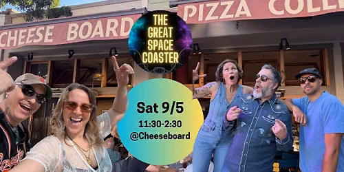 70s 80s 90s pop god lunch at the Cheeseboard