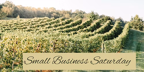 Small Business Saturday