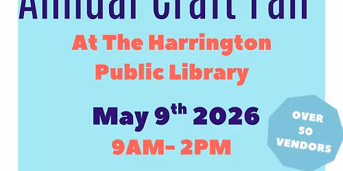 Friends of HPL Annual Craft Fair