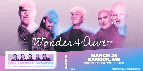 MercyMe: Wonder and Awe 2026 at Abbotsford Centre