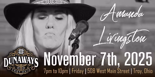 LIVE MUSIC w\/ Amanda Livingston