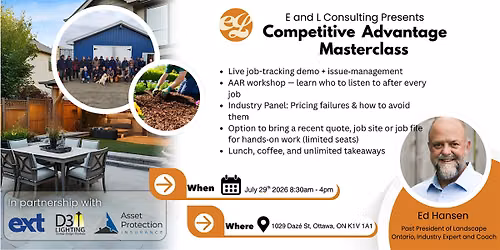 Competitive Advantage Masterclass