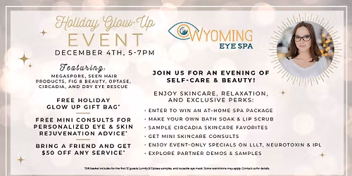 Holiday Glow Up Event