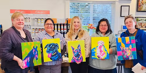 Pop Art Pets Workshop: Paint Your Best Friend!