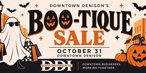 Boo-tique Sale | Downtown Denison Inc