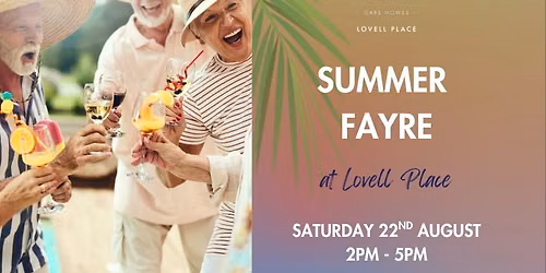  Lovell Place Summer Fayre