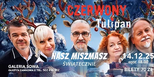 Czerwony Tulipan - koncert "Nasz Miszmasz" \u015awi\u0105tecznie