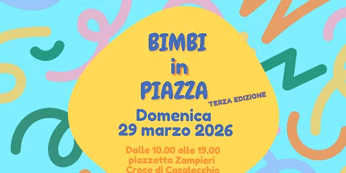 Bimbi In Piazza!