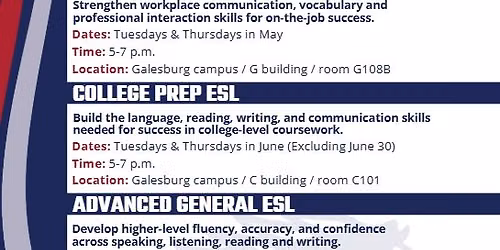 College Prep ESL