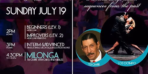 Los Ocampo at Los Angelitos: famous sequences from the past + TDJ Omar!