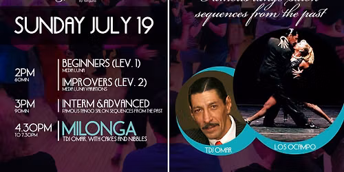 Los Ocampo at Los Angelitos: famous sequences from the past + TDJ Omar!