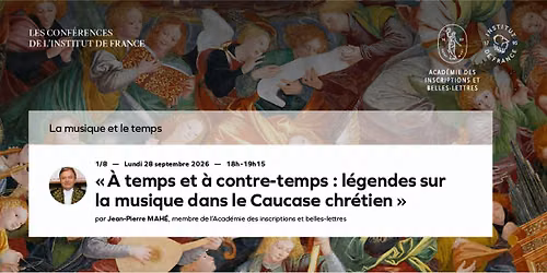 \u00c0 temps et \u00e0 contre temps: L\u00e9gendes sur la musique dans le Caucase chr\u00e9tien