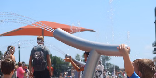 Splash Pad Showdown at Jacobson Plaza
