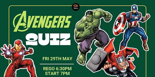 Avengers Quiz Night! 
