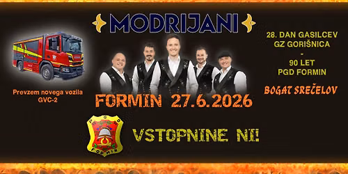 Veselica z ansamblom Modrijani - Formin