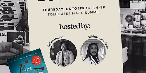 Tolhouse Book Club! October\u2019s book-The One