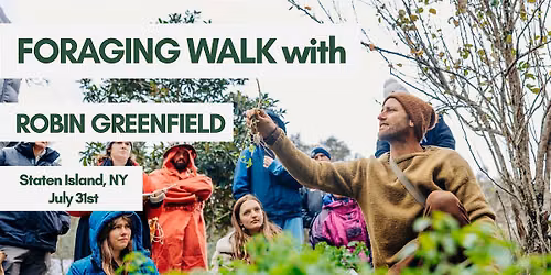 Foraging Walk with Robin Greenfield in Staten Island