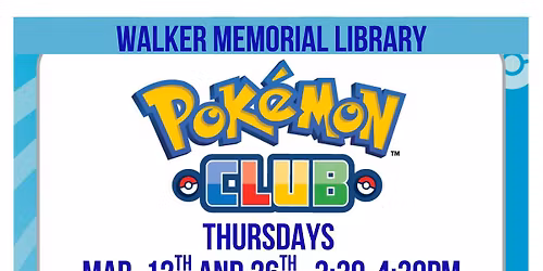 Pok\u00e9mon Club - March 26th