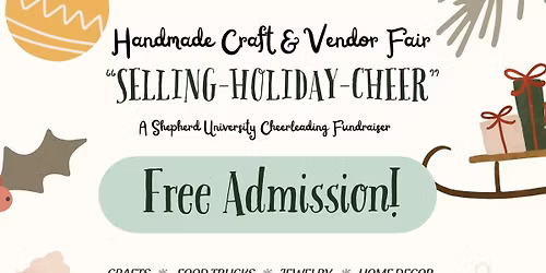 Shepherd Cheer CRAFT & VENDOR HOLIDAY FAIR