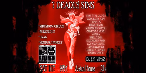 7 Deadly Sins - Pain Proof Punks