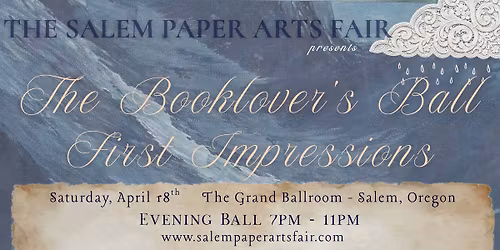 The Booklover's Ball: First Impressions