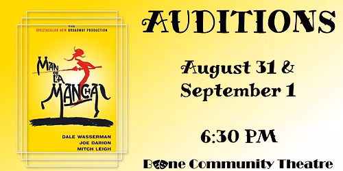 Man of La Mancha - Auditions