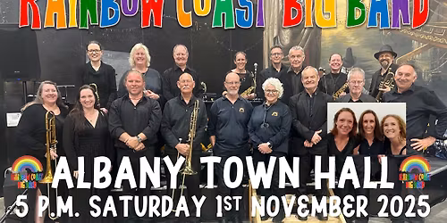 Rainbow Coast Big Band - Swing Dance at the Town Hall
