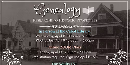 Genealogy Workshop