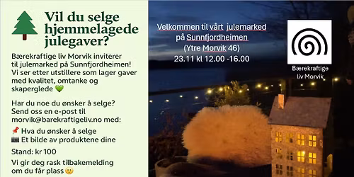 Julemarked p\u00e5 Sunnfjordheimen
