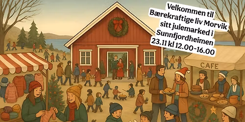 Julemarked p\u00e5 Sunnfjordheimen i Morvik