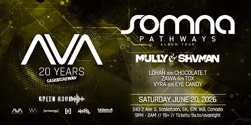 SOMNA W\/ MULLY & SHVMAN | 19+