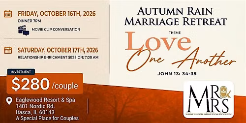 Autumn Rain Marriage Retreat