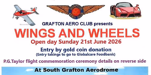 Wings and Wheels car display