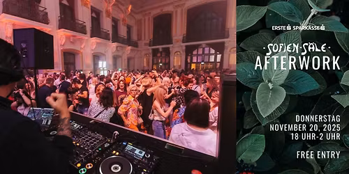 Sofiens\u00e4le Afterwork - Do, 20. November