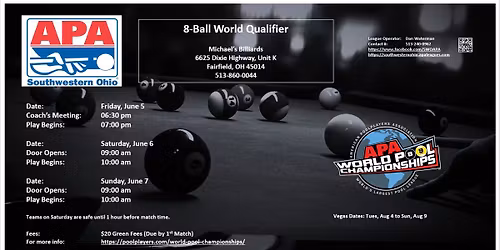 8 Ball World Qualifier