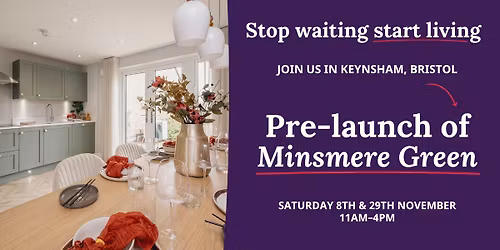 The Pre-launch of Minsmere Green 29th November