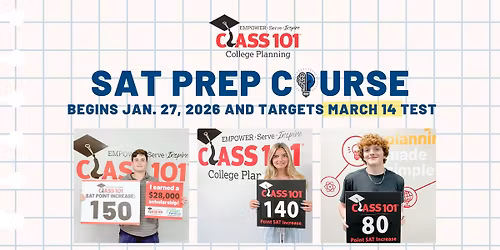 Increase your SAT score before the March 14 test!