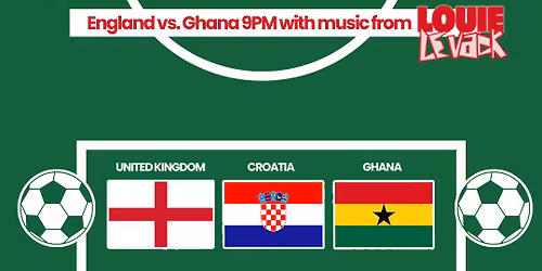 England vs Ghana @AudioActive Worthing