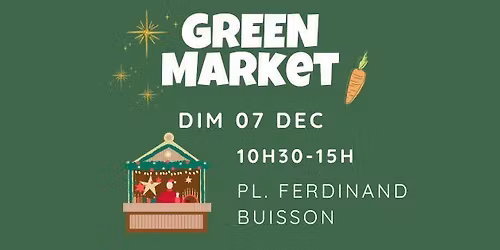 GREEN Market de No\u00ebl (Belcier)