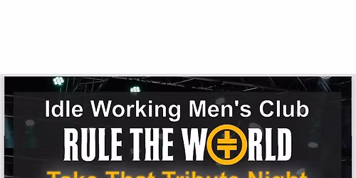 Take That Tribute Night 