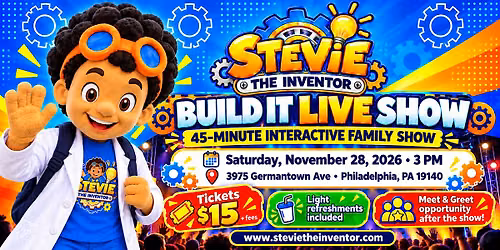 Stevie The Inventor Build It Live Show