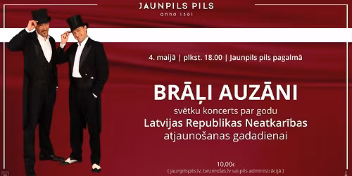 4. maija sv\u0113tku koncerts | BR\u0100\u013bI AUZ\u0100NI
