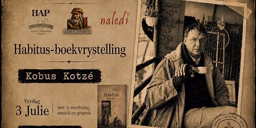 HABITUS deur Kobus Kotze digbundel vrystelling
