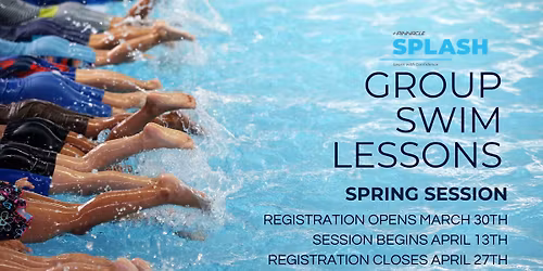 Group Swim Lessons Spring Session Begins