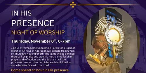 Night of Worship Series