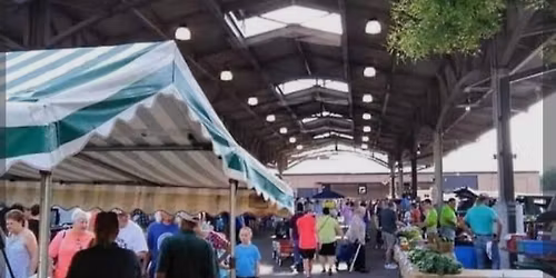 Opening Day at the market